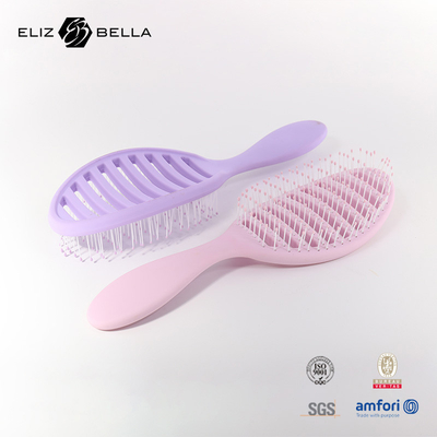 프라이빗 브랜드 헤어 스타일 브러쉬 일반 빗자루 사용자 정의 색상 부드러운 Bristles 쉽게 얽힘 제거