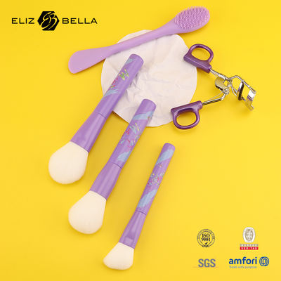 Sleek & Hygienic Travel Makeup Brush Collection – Lightweight, Durable, Tangle-Free Bristles for Smudge-Proof, Airbrush-Like Finish Every Time