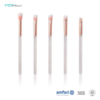 소성 손잡이와 5 PC 눈 합성 모발 화장 솔